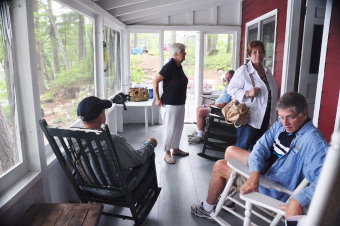 Charlie and Sheila's cabin on the Great East Lake, Acton, Maine